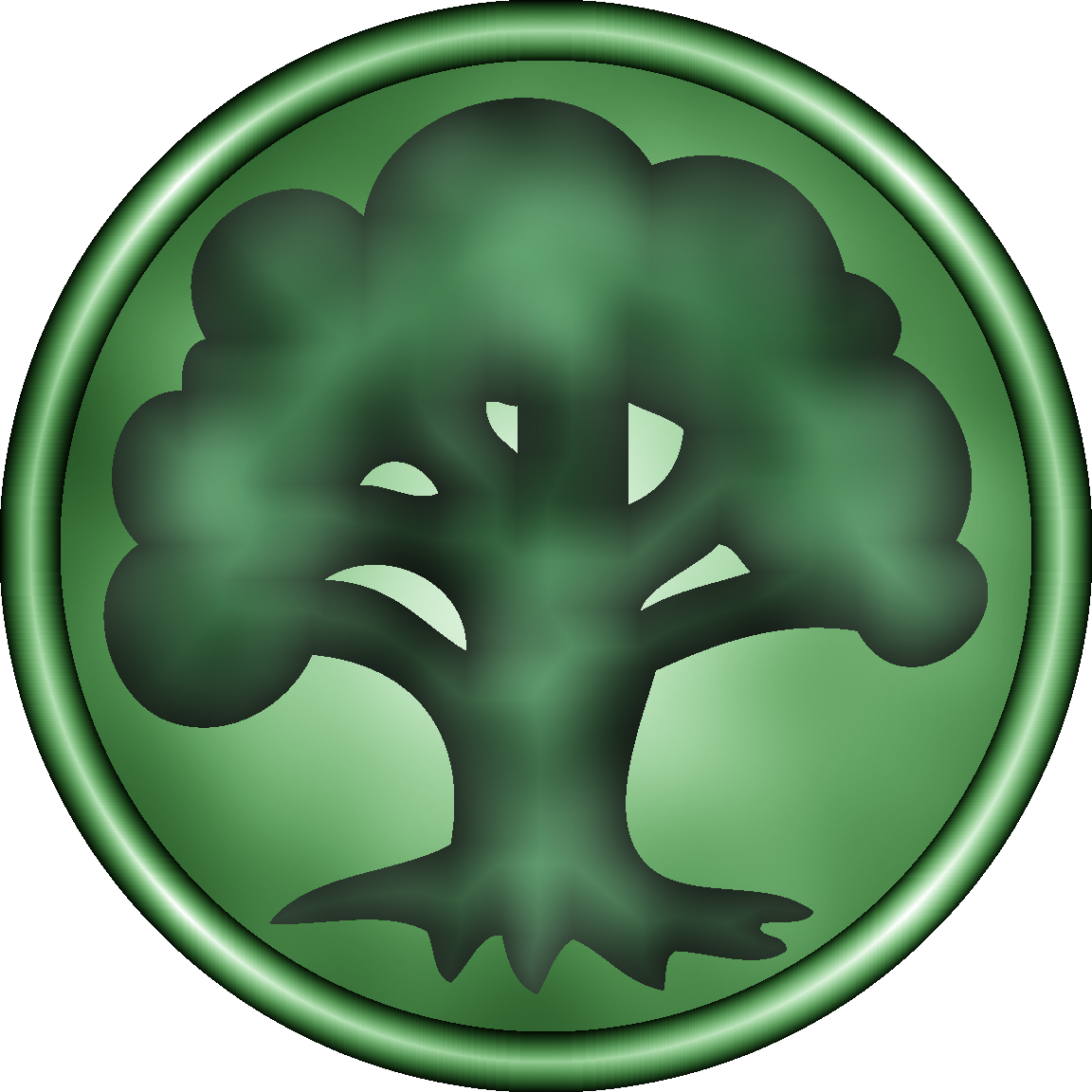 green mana logo